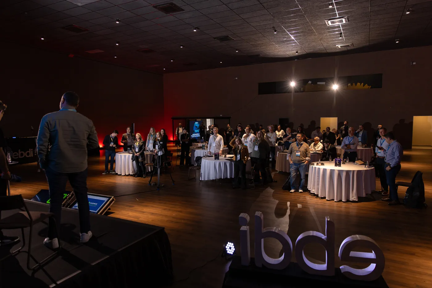 Plateia de executivos durante a imersão